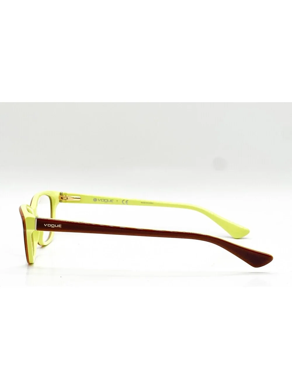 Vogue VO 2748 1992 Light Brown Yellow Authentic Eyeglass Frames 50-17